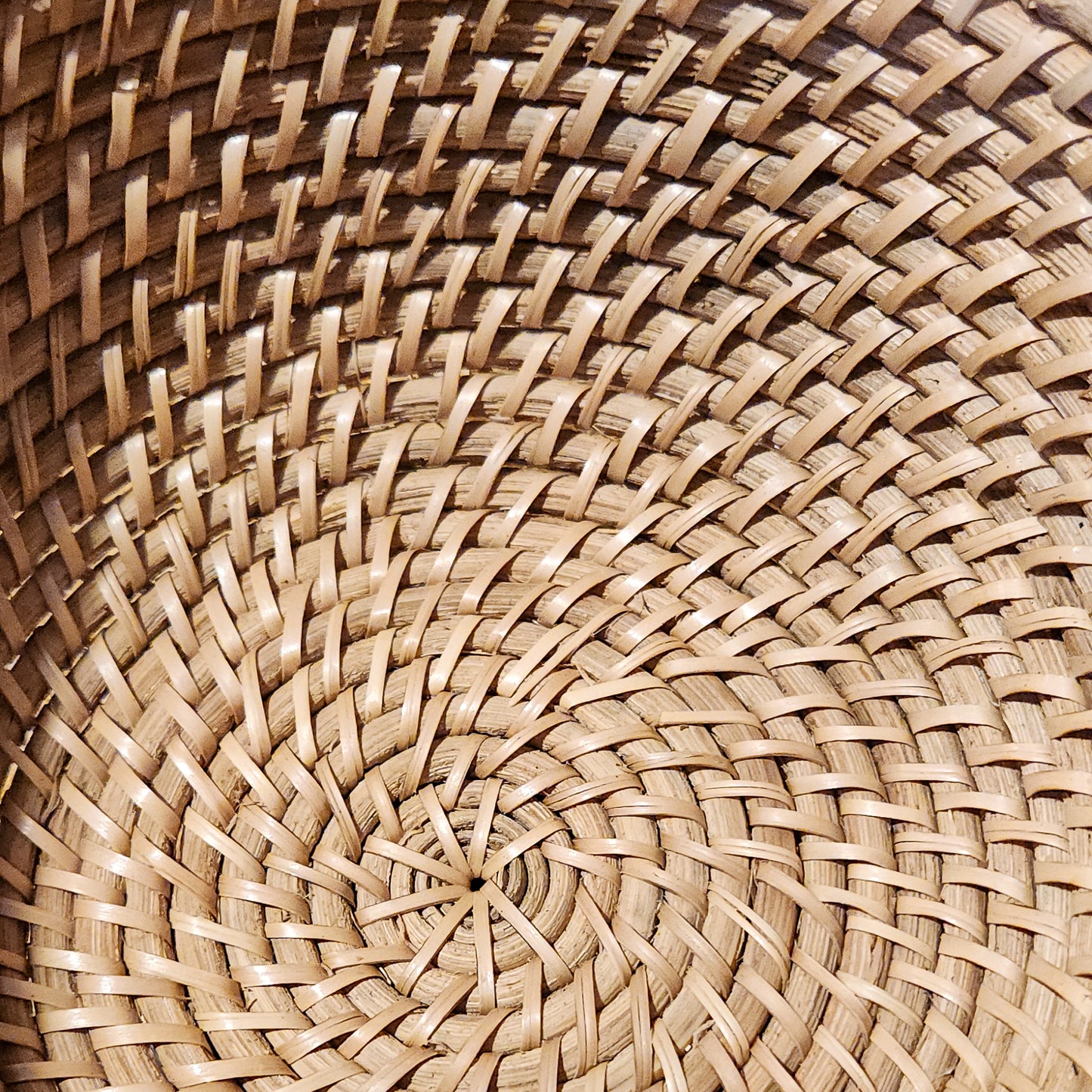 Rattan Basket with Base