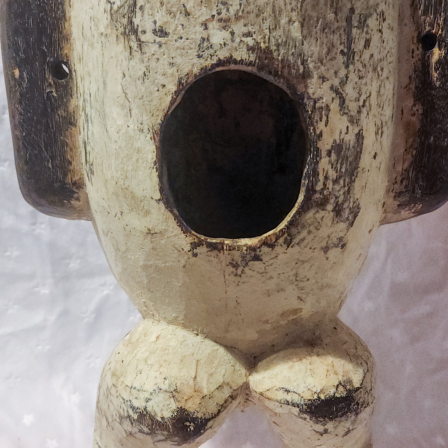 Vintage Ambete Reliquary Figure – Hand-Carved African Tribal Sculpture