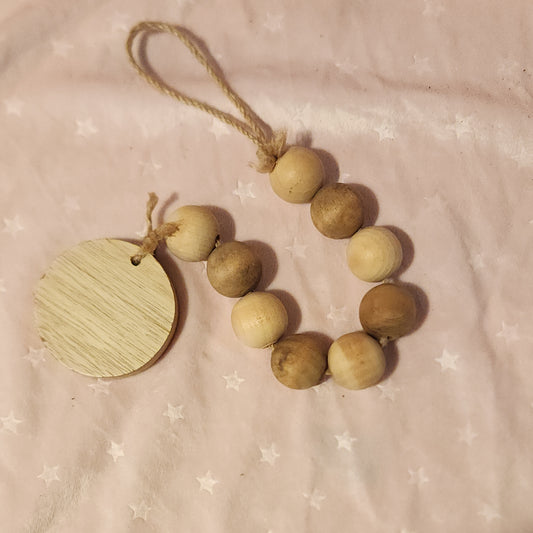 Wooden Beaded Chain