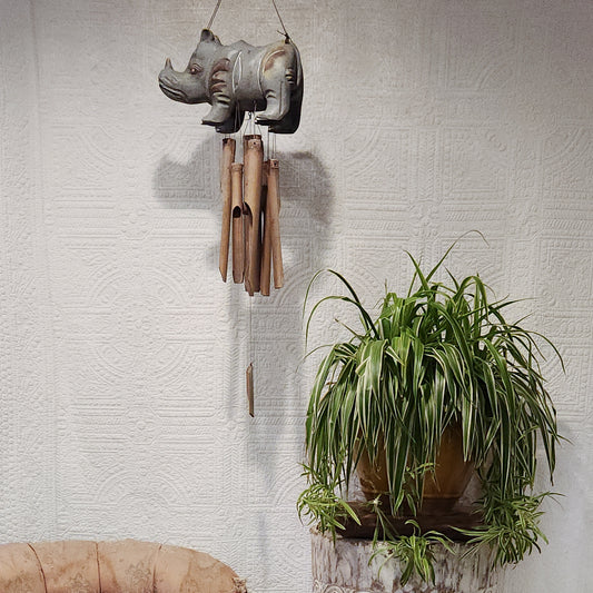 Rhinoceros Wind Chime